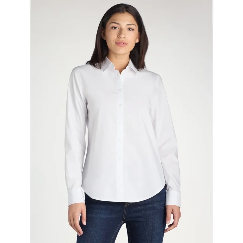 Time and Tru Crisp White Shirt